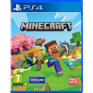 Minecraft (Стартовый набор + 700 жетонов) [PS4, русская версия]